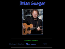 Tablet Screenshot of brianseeger.com